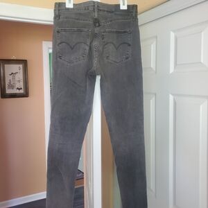 High Rise Skinny 721 Grey Levi's